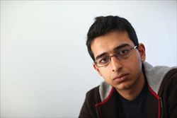 Sahil Lavingia, 19 anni, cresciuto a Londra e con un ufficio a San Francisco, amministratore delegato di Gumroad, un'azienda di pagamenti online che ha lanciato con una start up (Reuters).