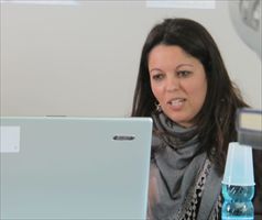 Barbara Schiavulli, giornalista di guerra, nota freelance italiana.