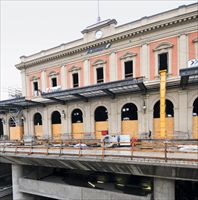 La stazione ferroviaria di Parma (foto Ferrari).