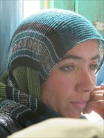 Una delle donne che cercano giustizia presso il Saajs (foto R. Gobbo).