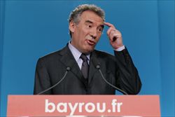 Il cattolico François Bayrou (Reuters).