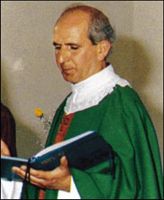 Padre Pino Puglisi, parroco di Brancaccio, a Palermo, assassinato il 15 settembre 1993, il giorno del suo compleanno.