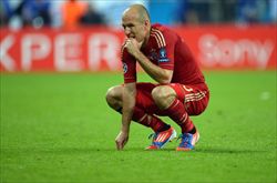 Arjen Robben, giocatore del Bayern Monaco (Ansa).