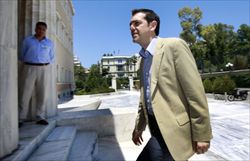 Alexis Tsipras, leader di Syryza (Reuters).