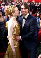 L'attore con Nicole Kidman, ai tempi del loro matrimonio (foto Reuters).