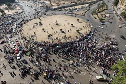 Le recenti proteste antistatunitensi in seguito al film rappresentante Maometto hanno coinvolto anche Il Cairo. (Ansa)