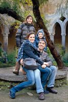 La famiglia Crispo di Salerno. Famiglia Cristiana l’ha scelta come Italiano 2012.