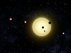 Kepler 11 è una stella che ha 6 pianeti.