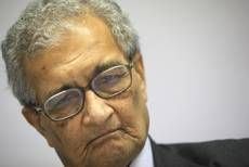 L'economista Amartya Sen. Foto Ansa.