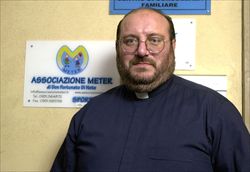 Don Fortunato Di Noto, fondatore e presidente di Meter (foto Palazzotto)