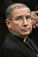 Il cardinale Roger Mahony (foto del servizio: Reuters).