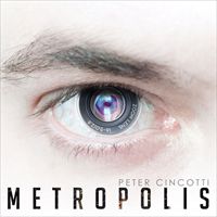 La copertina di "Metropolis", l'ultimo album di Peter Cincotti, uscito nel 2012.