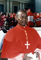 Il cardinale Okogie (foto Cpp).