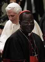 Il cardinale Monsengwo, arcivescovo di Kinshasa (Ansa).