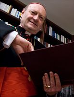 Il cardinale Gianfranco Ravasi. Foto di Alessia Giuliani/Cpp.