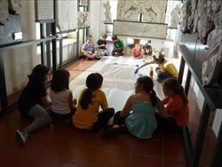 Aittività per i bambini al Museo diocesano di Reggio Calabria.