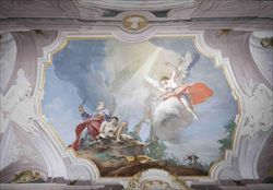 Gli affreschi di Tiepolo al Museo diocesano di Udine.