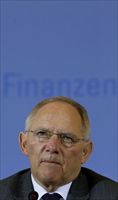 Il ministro delle Finanze tedesco Wolfgang Schaeuble (Reuters).