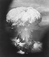 Un'esplosione atomica.