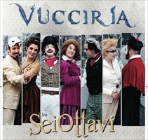 La copertina di Vucciria, spettacolo e disco dei Sei Ottavi.