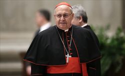 Il cardinale Sandri (foto del servizio: Reuters).